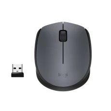 La souris sans fil Logitech M170 Gris (910-004642) offre une connectivité fiable, un design confortable et une utilisation prolongée pour un excellent rapport qualité-prix.