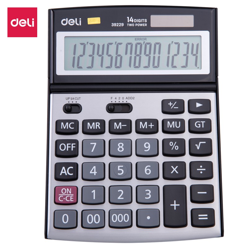 Calculatrice de bureau DELI-E39229, disponible chez It Delta Com, conçue pour la précision et l'efficacité, idéale pour les professionnels et les étudiants.