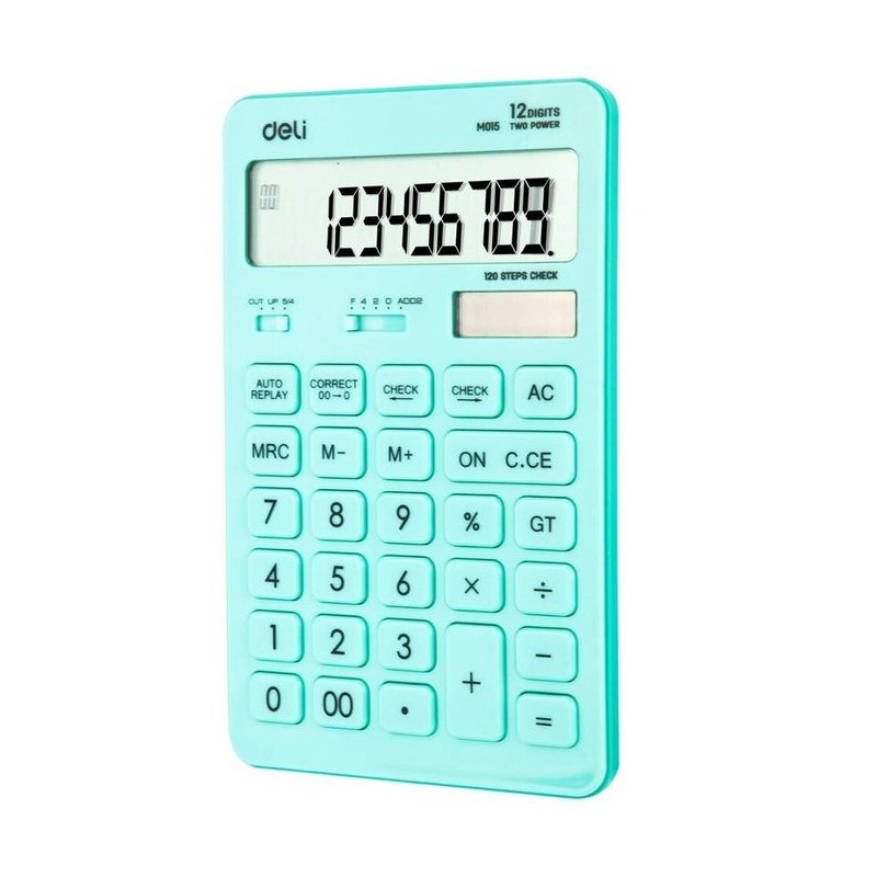 Calculatrice de bureau Deli EM01531, robuste et fiable, disponible chez It Delta Com, idéale pour un usage professionnel intensif.