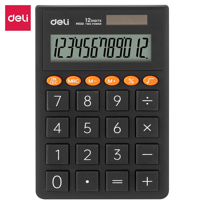 Calculatrice Deli EM210, disponible en plusieurs couleurs chez It Delta Com, combine style et fonctionnalité pour un usage quotidien polyvalent.