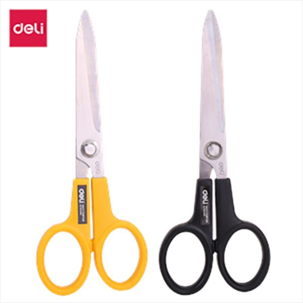 Ciseaux de bureau Deli E6014, 20.2 cm, disponibles chez It Delta Com. Robustes et précis pour une coupe optimale.