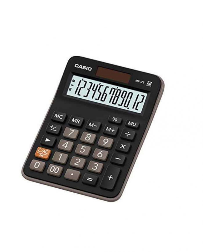 It Delta Com vous propose la calculatrice CASIO MX-12B-GNRD-W-DC, un outil essentiel pour vos calculs quotidiens. Équipée d'un écran LCD à 12 chiffres pour une excellente lisibilité, cette calculatrice est compacte et durable, parfaite pour une utilisation au bureau, à l'école ou à la maison. Son design robuste et ses fonctions de calcul de base en font un choix fiable pour les étudiants, professionnels et particuliers. Faites confiance à la qualité CASIO pour vos besoins de calcul avec It Delta Com.