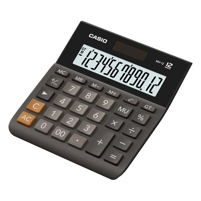 La calculatrice CASIO DH-12-BK-W-DH propose des fonctionnalités avancées dans un design compact et élégant. Disponible chez It Delta Com.