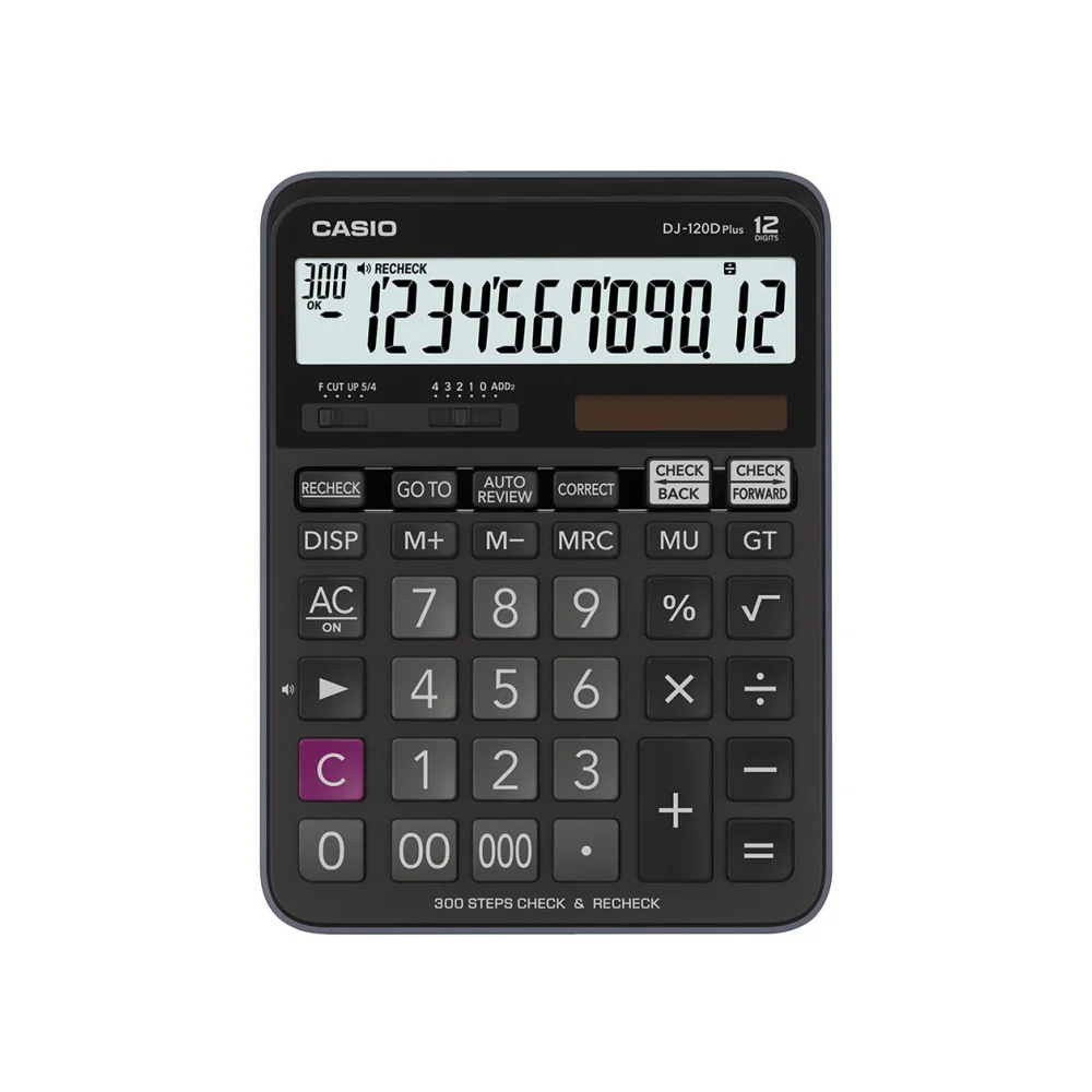 La calculatrice CASIO DJ-120DPLUS-W offre des fonctionnalités avancées dans un design élégant, idéale pour les professionnels et les étudiants. Disponible chez It Delta Com.