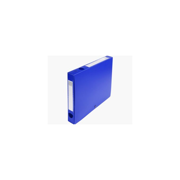 Boîte de classement Exacompta bleue, référence 54632E, dos 40mm. Solution pratique et élégante pour l'organisation et le rangement de vos documents professionnels.