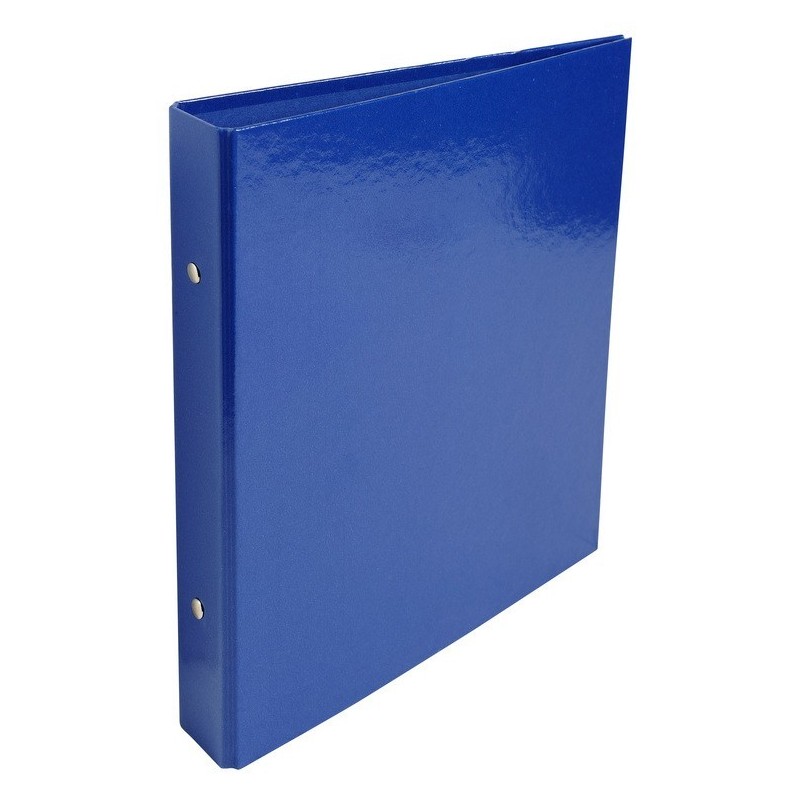 Classeur Iderama format 17x22 cm avec 2 anneaux de 25mm. Solution de rangement colorée et pratique pour documents A5, en coloris tendance assortis aléatoirement.