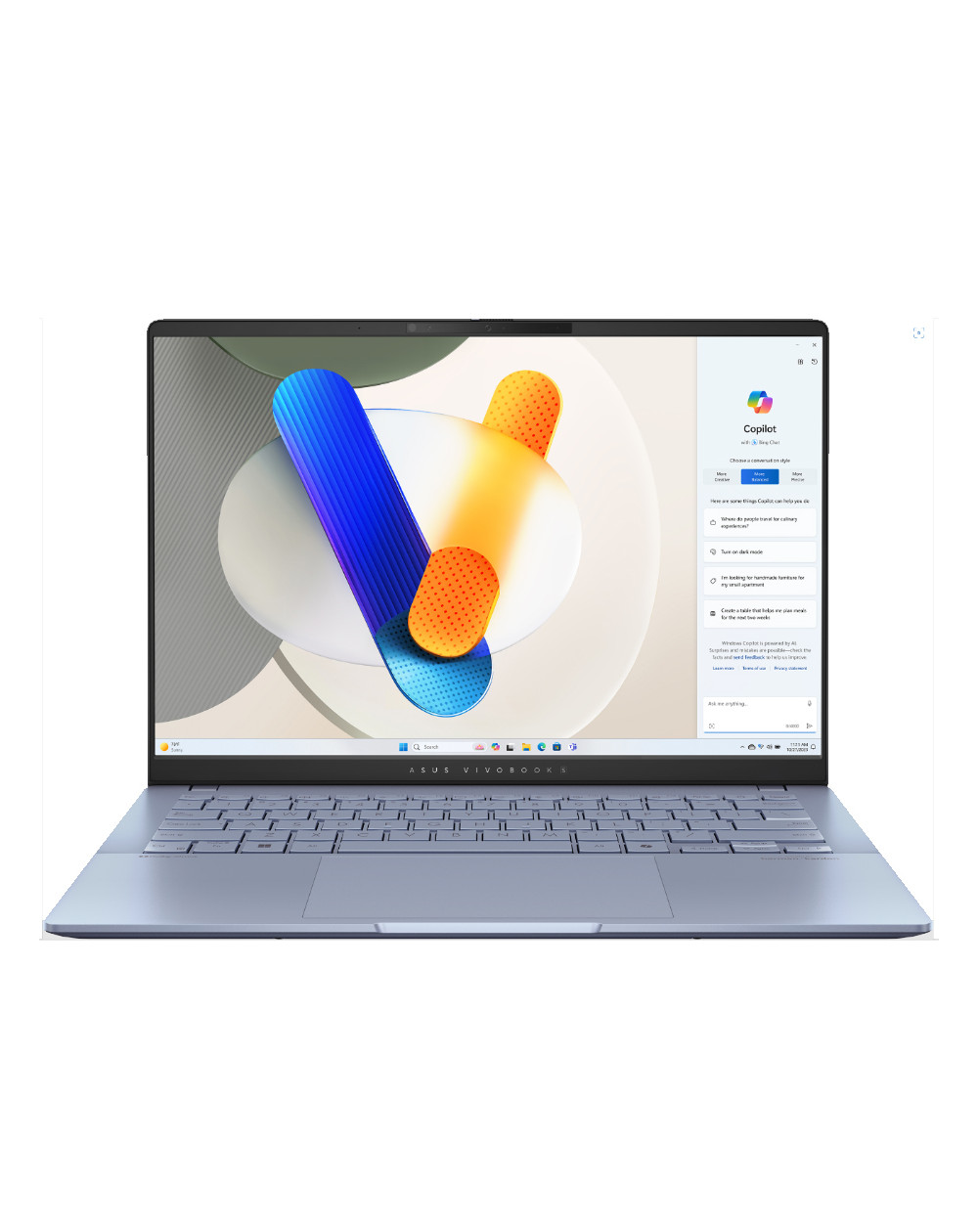 Asus Vivobook S5406MA : Processeur Intel Ultra 9, 8Go RAM, SSD 512Go, écran 14" Full HD. Design élégant, performance optimale pour un usage quotidien.