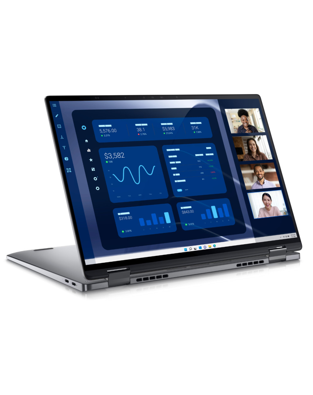 Le Dell Latitude 9450 2-in-1 avec Intel Core i7, 16Go RAM et SSD 512Go est un ultrabook convertible, performant et polyvalent, idéal pour les professionnels exigeants.