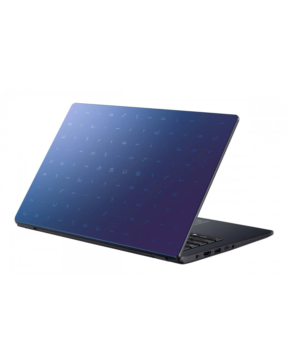 ASUS E410M : portable compact avec processeur Intel Celeron N4020, 4 Go RAM, 128 Go SSD, écran 14" HD. Parfait pour les étudiants et un usage quotidien.