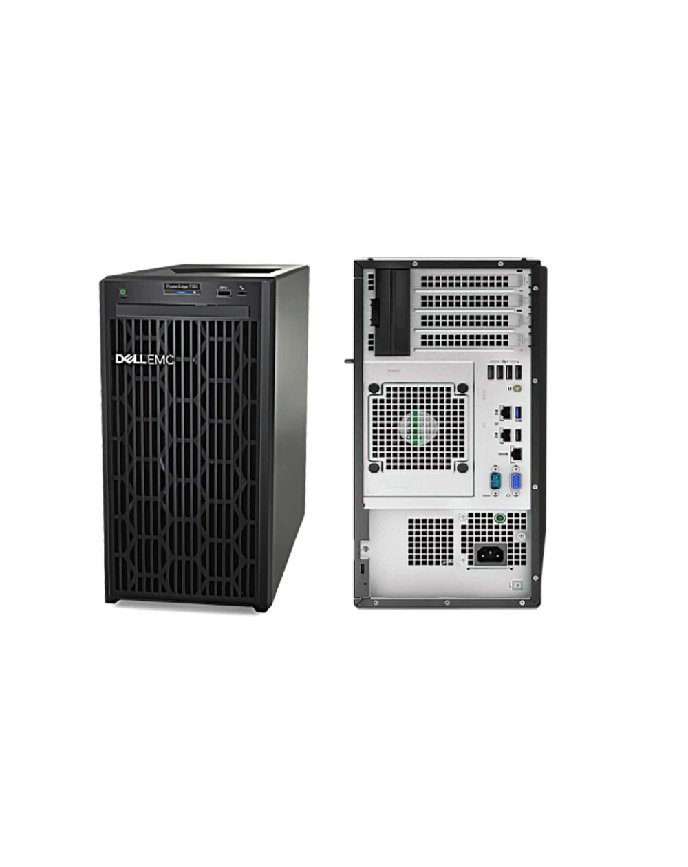 Le Serveur Dell PowerEdge T150 est une solution robuste pour les PME, dotée de processeurs Intel Xeon, idéale pour les applications d'entreprise et le stockage.