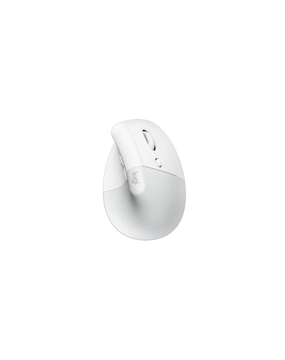 La souris Logitech 3D Ergo Lift Bluetooth Vertical Ergonomic (910-006475) blanche offre une prise en main ergonomique, connectivité Bluetooth, et confort prolongé.