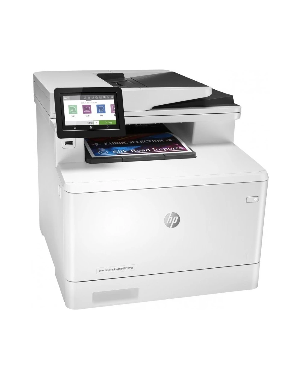 L'HP LaserJet Pro M479dw est une imprimante multifonction couleur laser, rapide et sécurisée, avec impression, copie, numérisation, fax, et connectivité Wi-Fi.