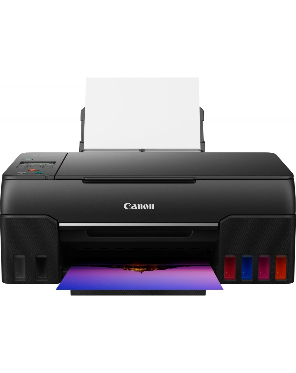 Imprimante Canon PIXMA G640 avec réservoirs d’encre rechargeables, idéale pour des impressions économiques, une qualité exceptionnelle et des fonctionnalités multifonctions.