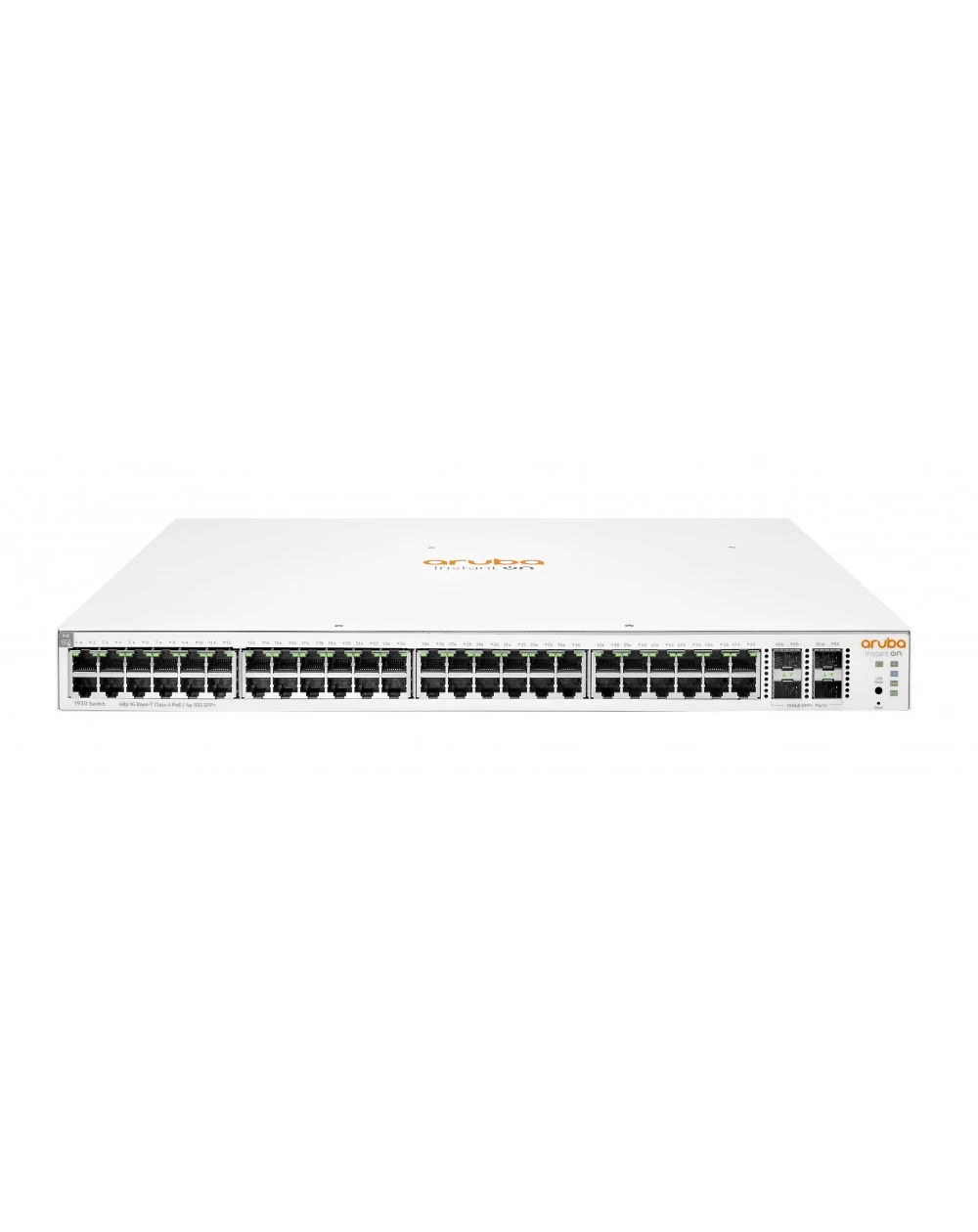 Le Switch Aruba Instant On 1930 48G 370W (modèle JL686A) est un switch géré conçu pour les réseaux professionnels modernes. Il offre 48 ports Gigabit Ethernet, une alimentation PoE+ de 370W, et est idéal pour connecter des appareils tels que des caméras de sécurité, des points d’accès Wi-Fi, et des téléphones IP tout en garantissant une haute disponibilité et des performances optimales.