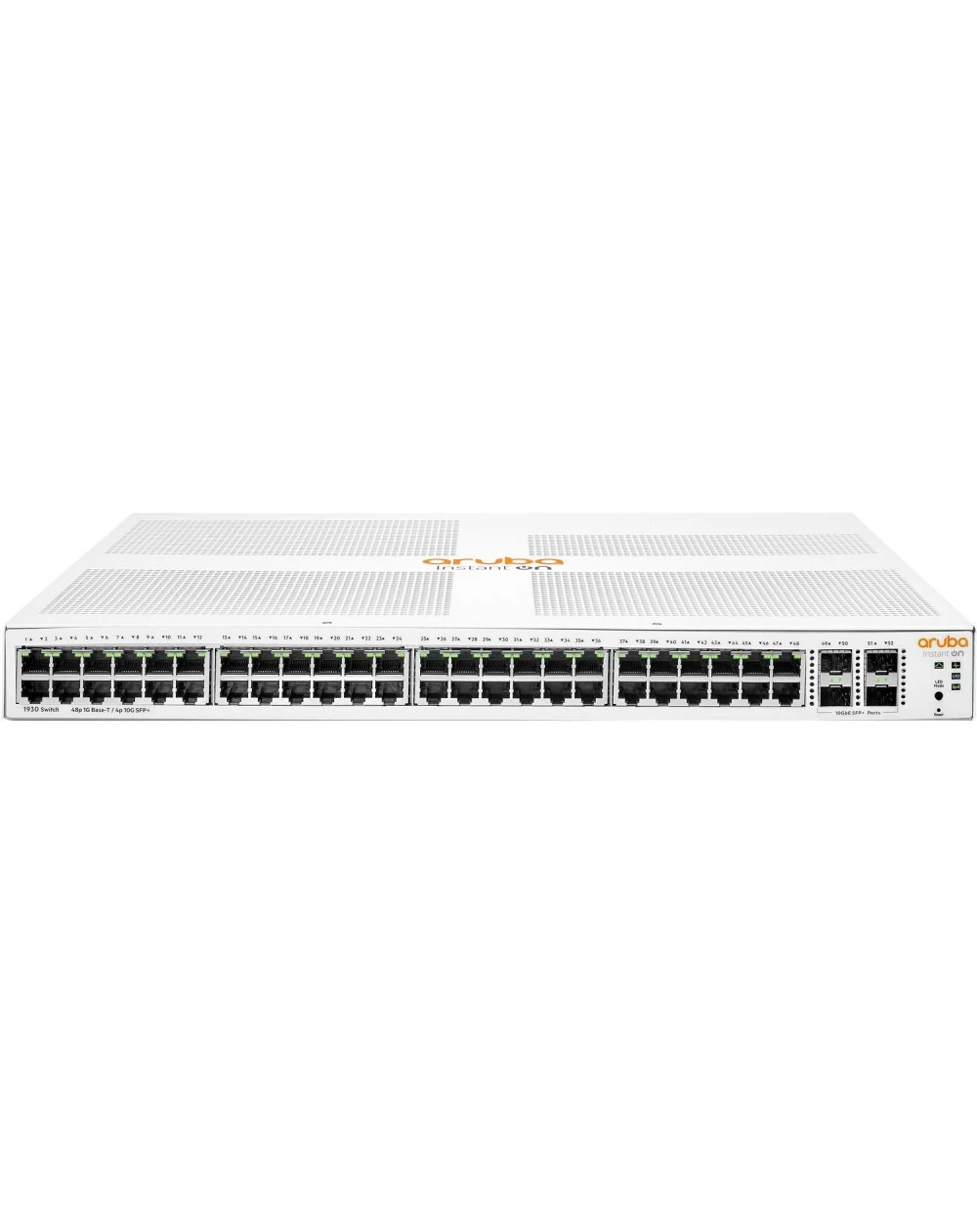 Le Switch Aruba Instant On 1930 48G (modèle JL685A) est un switch géré hautement performant, conçu pour les environnements d'entreprise de taille moyenne. Il dispose de 48 ports Gigabit Ethernet pour des connexions réseau rapides et stables, tout en offrant une gestion via le cloud pour une administration simplifiée et une alimentation PoE+ idéale pour vos points d'accès Wi-Fi, caméras IP et autres périphériques.