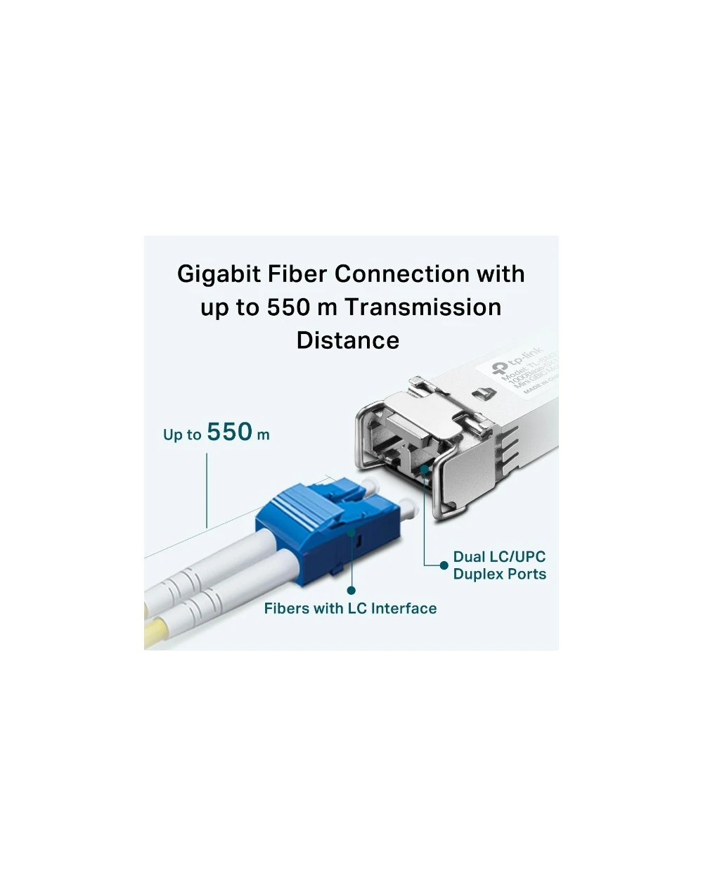 Le Module TP-Link MiniGBIC TL-SM311LM est une solution de connectivité haute performance offrant une transmission de données à longue distance grâce à sa technologie Gigabit SFP. Idéal pour les installations réseau, ce module offre une connexion fiable et rapide.