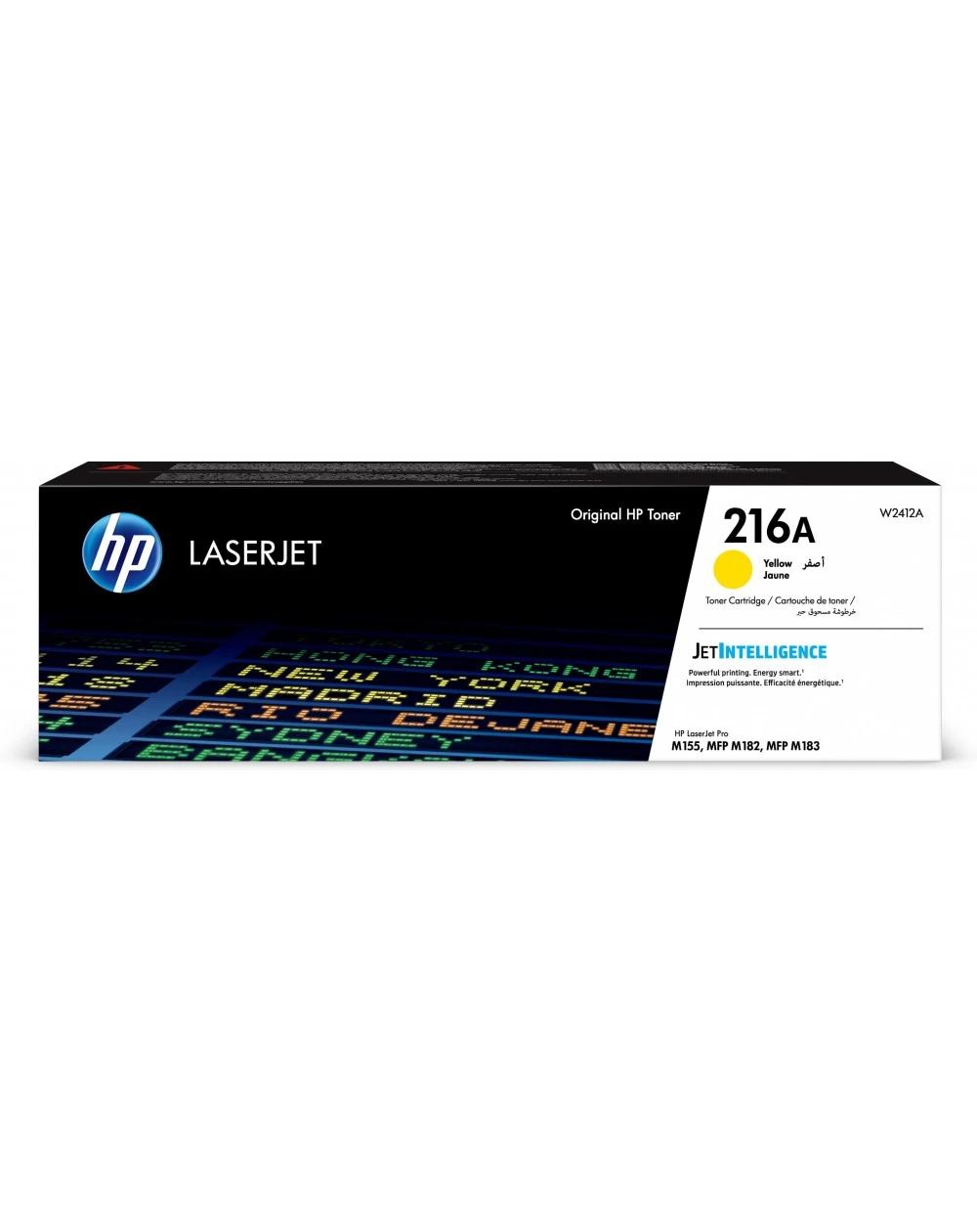 La cartouche de toner laser authentique HP 216A Jaune (W2162A) est conçue pour offrir des impressions colorées exceptionnelles avec un rendement de 1 350 pages. Elle garantit des couleurs vives et des impressions précises, idéale pour des bureaux à volume modéré qui nécessitent des documents de qualité professionnelle.