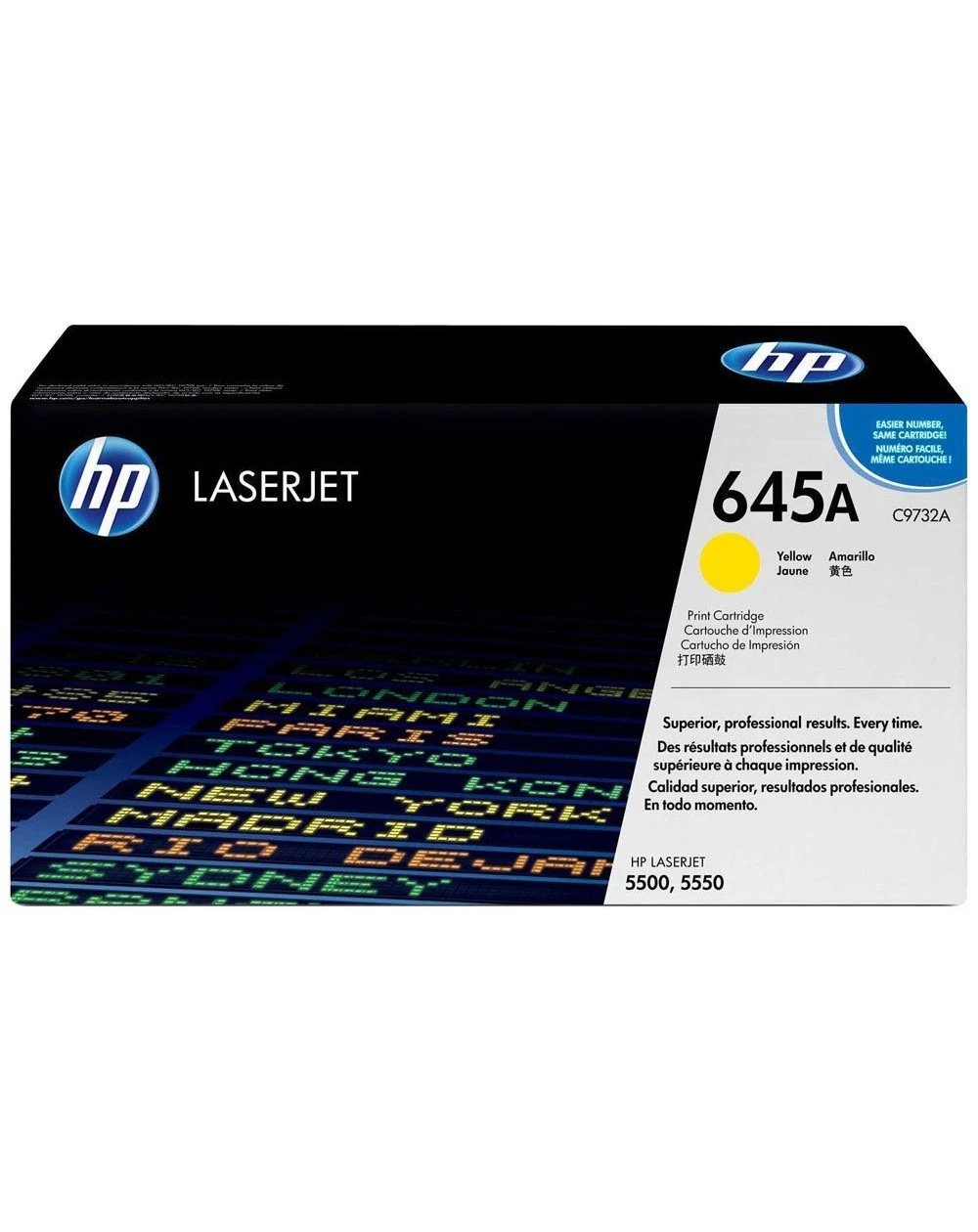 Le toner jaune HP 645A LaserJet authentique fournit des impressions couleur éclatantes et de haute qualité. Il est conçu pour les imprimantes HP LaserJet Enterprise, offrant une performance fiable et un rendement élevé pour des impressions professionnelles et des documents de qualité.