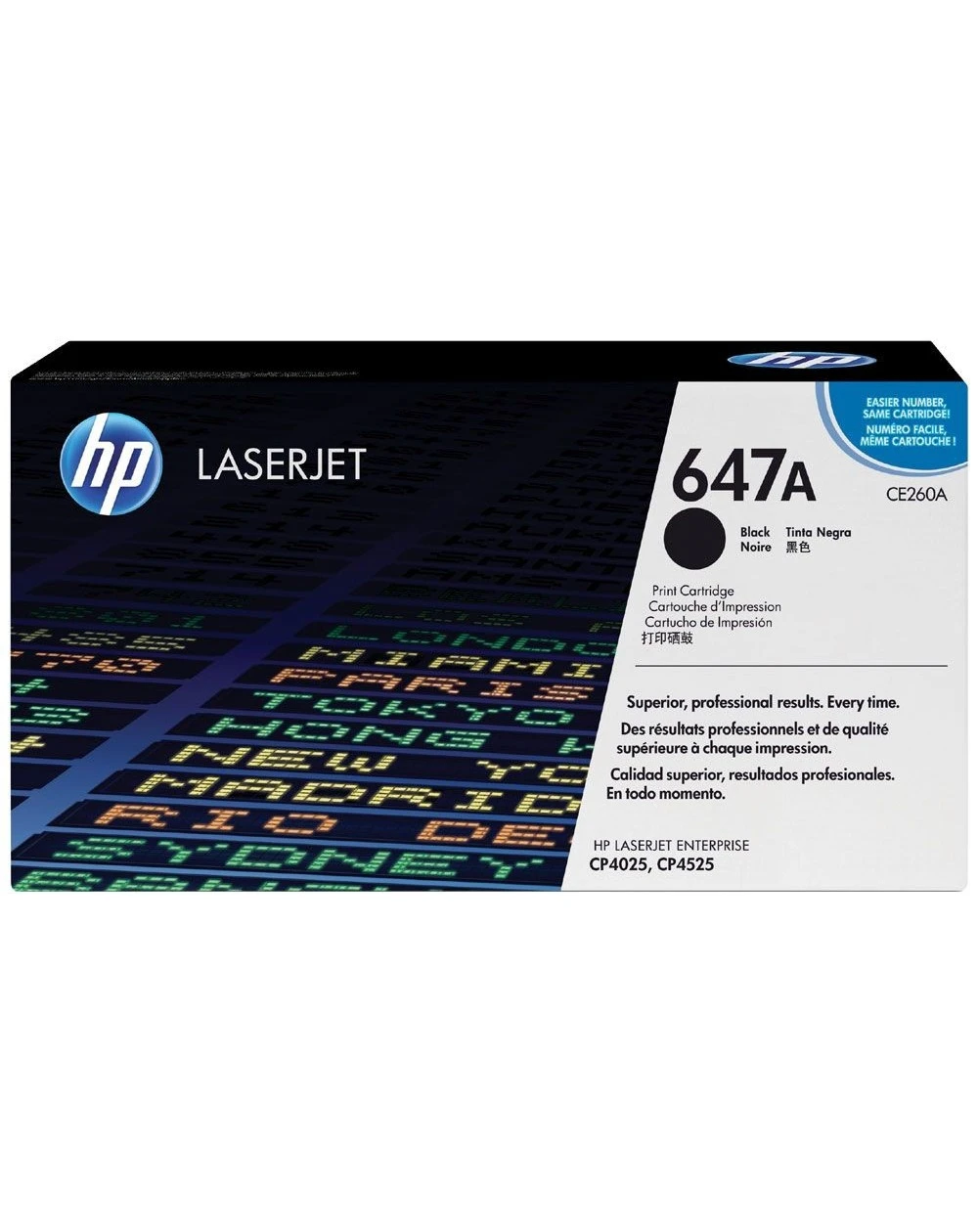 Le toner noir HP 647A LaserJet authentique est conçu pour offrir des impressions de qualité professionnelle avec un texte net et des noirs profonds. Idéal pour des bureaux à volume élevé, il garantit un rendement élevé et une performance fiable, avec des impressions constantes sur chaque page.