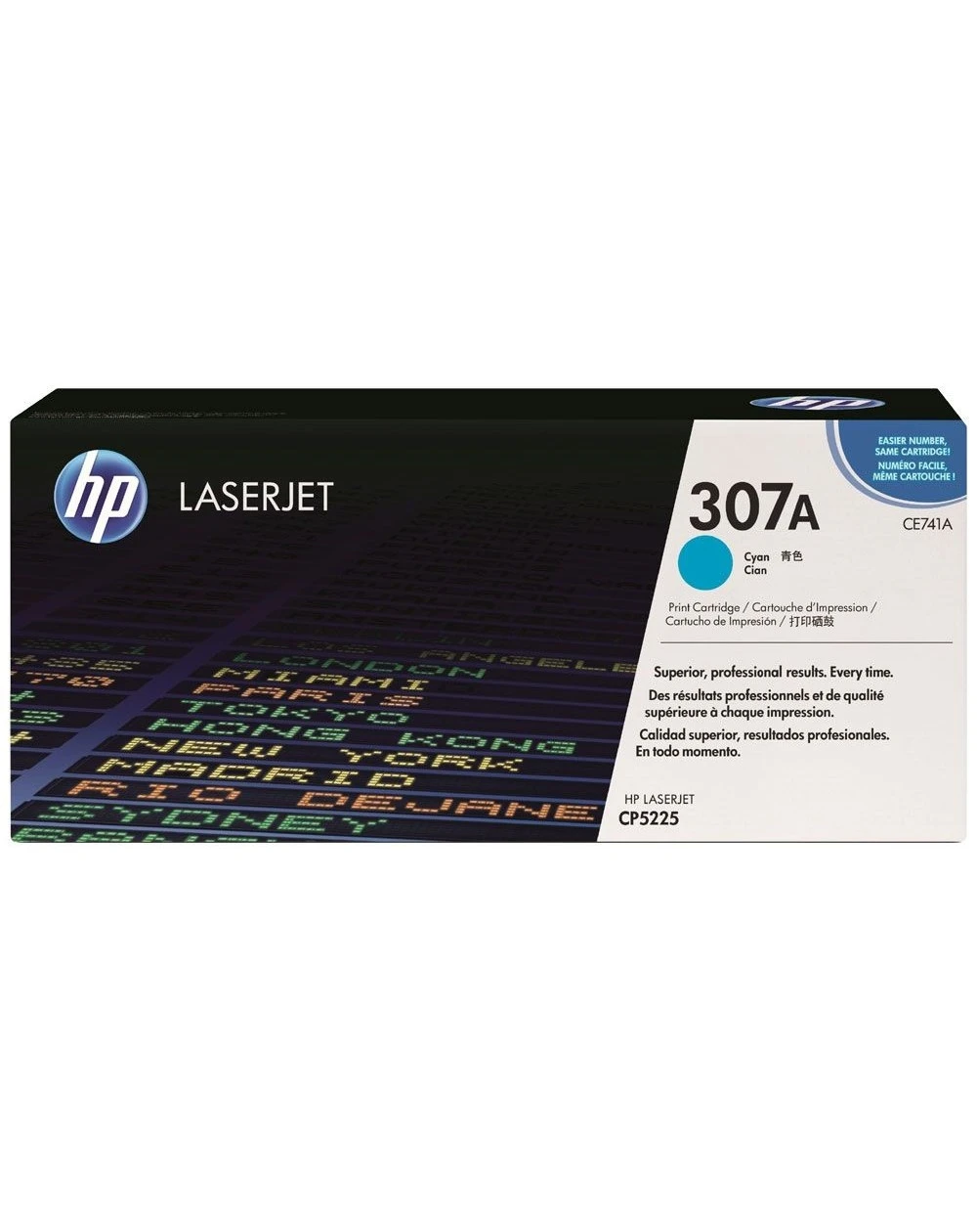 Le toner cyan HP 307A LaserJet authentique assure des impressions couleur de qualité professionnelle avec des teintes vives et précises. Parfait pour les environnements de travail exigeants, il garantit un rendement élevé et une performance fiable sur chaque page imprimée.