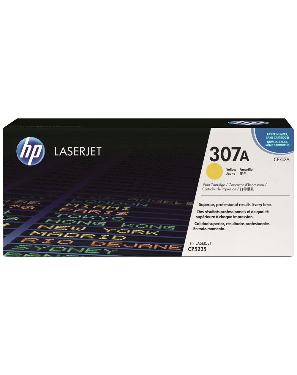 Le toner jaune HP 307A LaserJet authentique est conçu pour produire des impressions couleur nettes et vives, avec une qualité professionnelle constante. Idéal pour des environnements de travail exigeants, il offre une performance fiable et un rendement élevé.