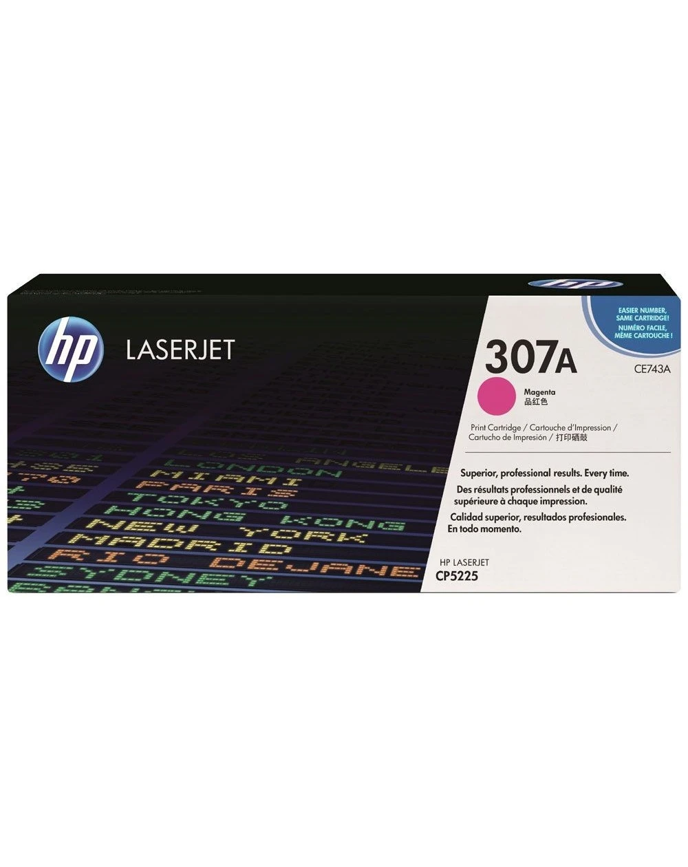 Le toner magenta HP 307A LaserJet authentique offre des impressions couleur exceptionnelles avec des teintes magenta vives et précises. Conçu pour des environnements de travail exigeants, il garantit un rendement élevé et une qualité d'impression constante.