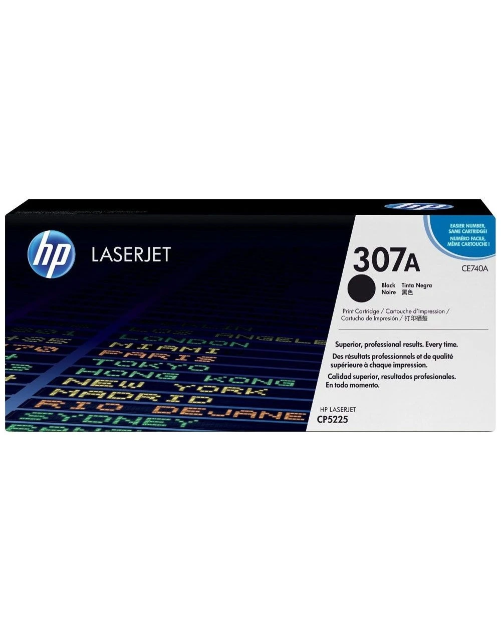 Le toner noir HP 307A LaserJet authentique fournit des impressions nettes et de haute qualité. Idéal pour les bureaux à volume d'impression moyen, il garantit des documents clairs et professionnels avec un rendement élevé et une performance constante.