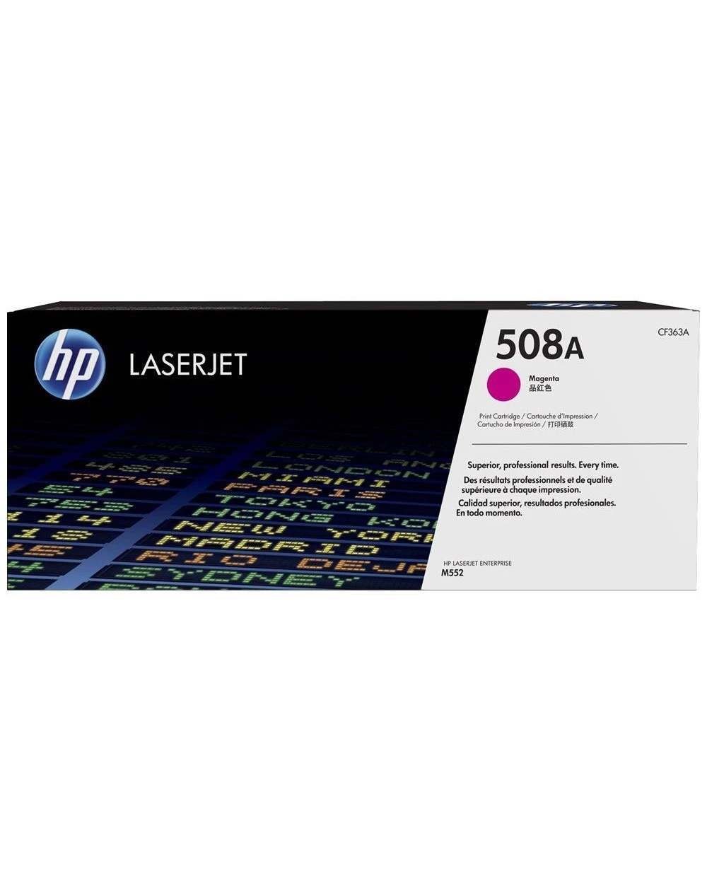 Le toner magenta HP 508A LaserJet authentique offre des impressions couleur vives et nettes. Conçu pour des environnements de travail à volume élevé, il garantit une performance fiable et une qualité d'impression professionnelle.