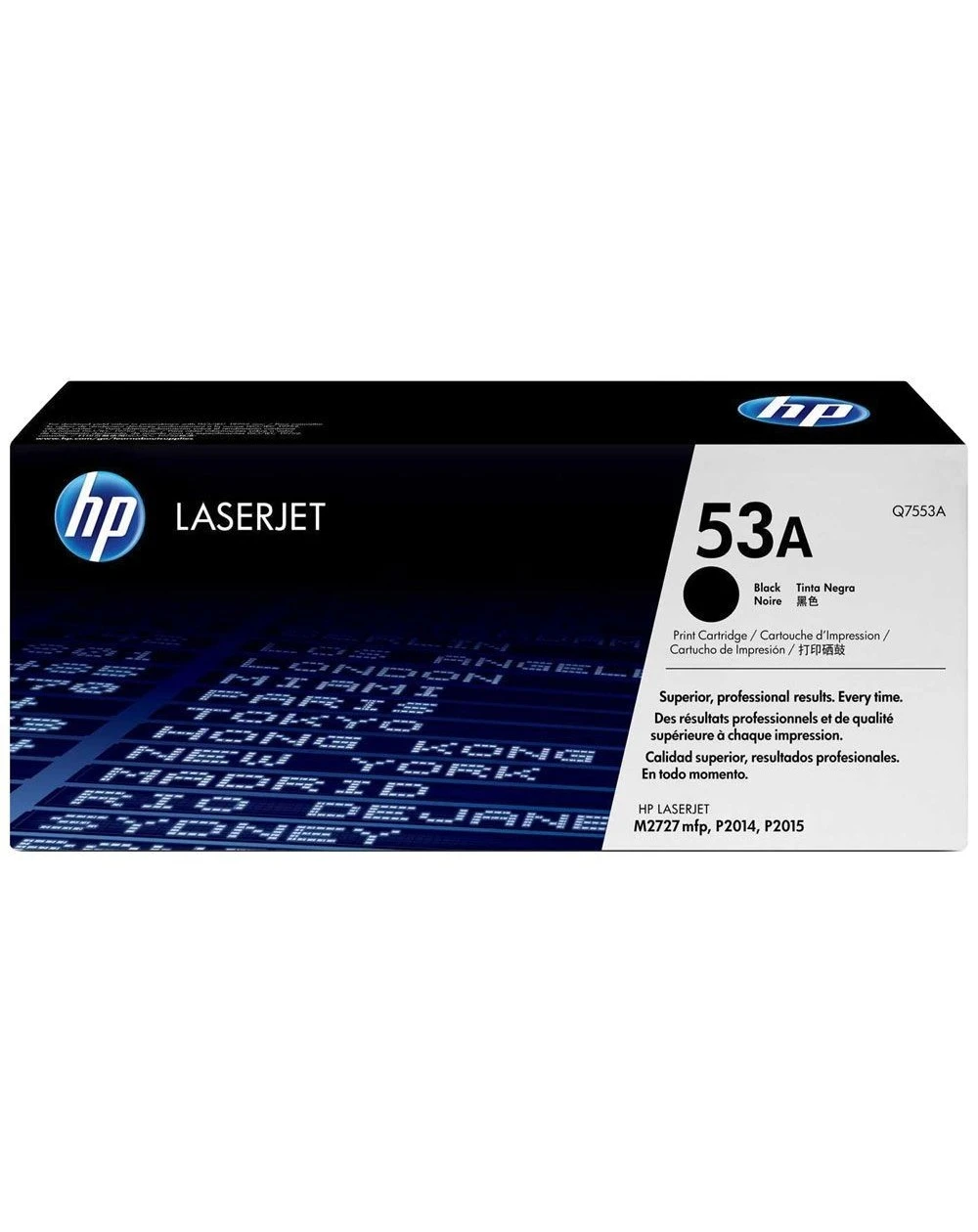 Le toner noir HP 53A LaserJet authentique offre des impressions claires et nettes avec un rendement optimal. Parfait pour les petites entreprises et les environnements de travail à faible volume d'impression, il assure une qualité constante.