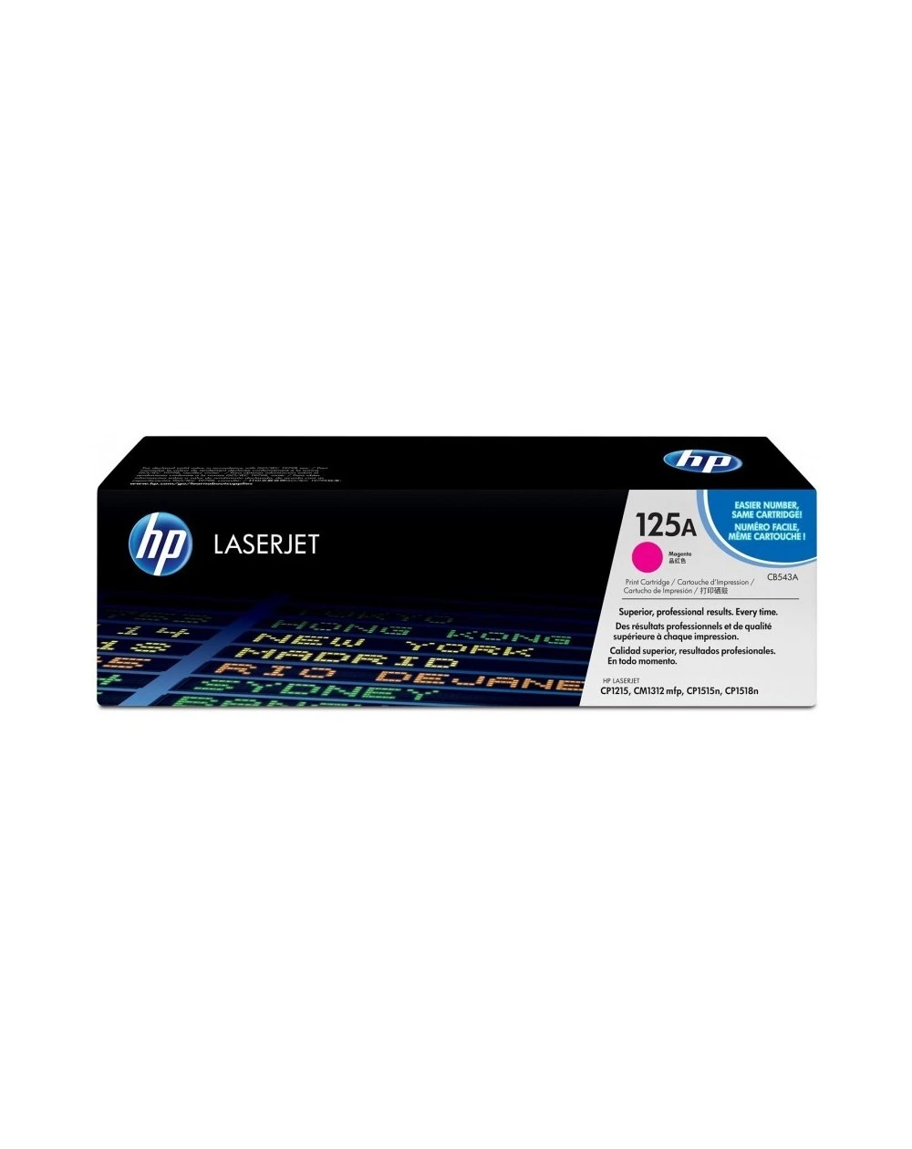 Le toner magenta HP 125A LaserJet authentique produit des impressions de haute qualité avec des couleurs vibrantes et précises. Idéal pour les petites entreprises, il offre une performance fiable et un rendement efficace.