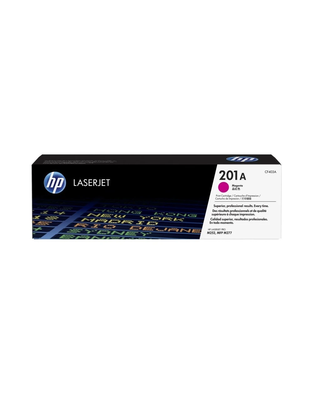 Le toner magenta HP 201A LaserJet authentique offre des impressions vives et nettes, avec des couleurs éclatantes et une fiabilité maximale pour les bureaux et les petites entreprises.