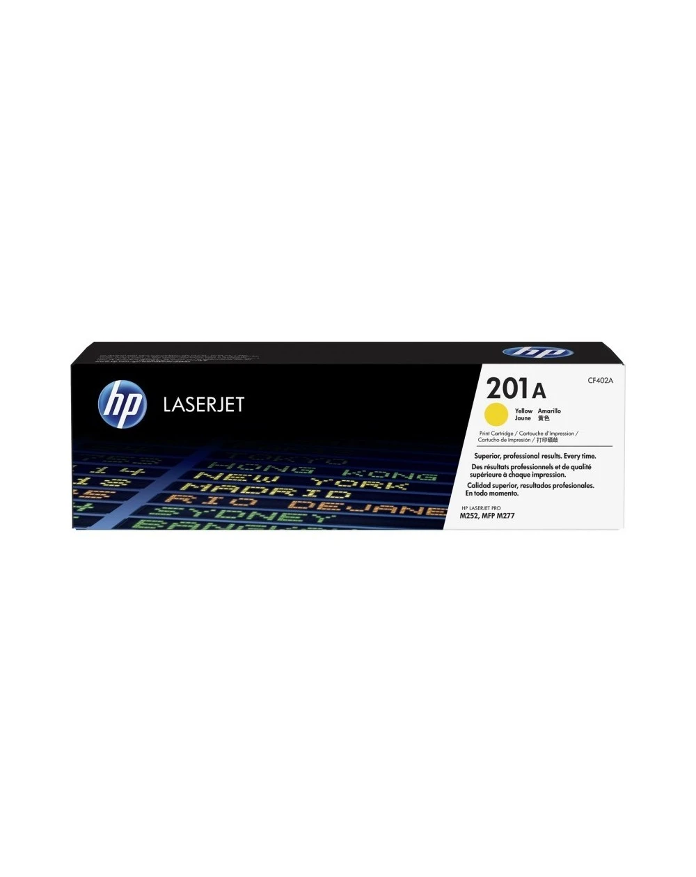 Le toner jaune HP 201A LaserJet authentique offre des impressions nettes et éclatantes avec une couleur jaune vive. Idéal pour des impressions professionnelles et des graphiques détaillés, il est conçu pour une qualité d'impression durable.