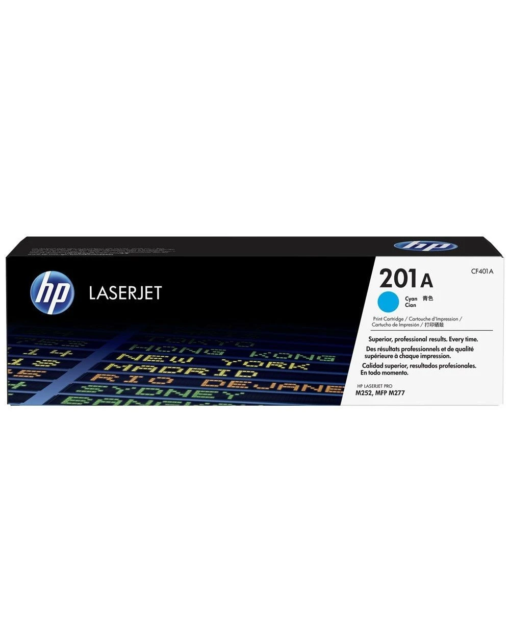 Le toner cyan HP 201A LaserJet authentique garantit des impressions vives et nettes, offrant une excellente qualité d'image et de texte. Idéal pour des graphiques professionnels et des impressions colorées.