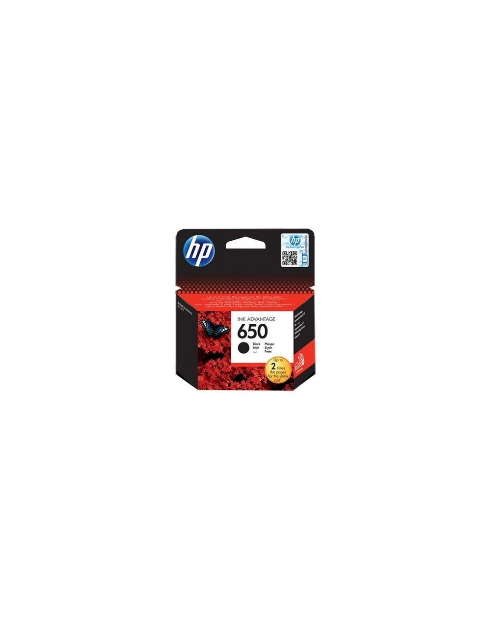 La cartouche HP 650 Noir Ink Advantage authentique garantit des impressions nettes et professionnelles avec des textes clairs. Idéale pour les impressions régulières, elle offre un excellent rendement à un coût abordable.