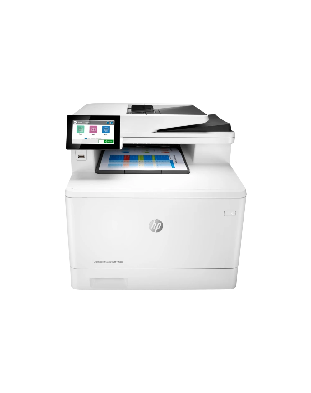 L'imprimante multifonction HP LaserJet Enterprise MFP M480f (3QA55A) allie impression, copie, numérisation et télécopie avec des performances professionnelles. Conçue pour les entreprises, elle garantit rapidité, fiabilité et sécurité avancée.