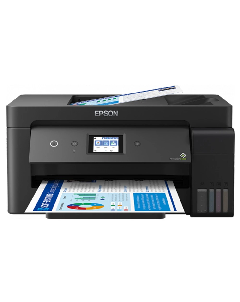 L'Imprimante Epson EcoTank ITS L14150 A3+ à réservoirs rechargeables (C11CH96403) est une imprimante multifonction ultra-économique qui permet d'imprimer des documents en grand format jusqu'à A3+, avec des réservoirs rechargeables pour des impressions à faible coût. Idéale pour les entreprises et les professionnels ayant des besoins d'impression volumineux.