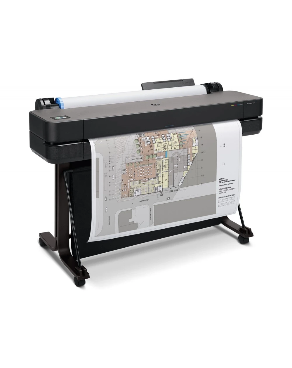 L'imprimante HP DesignJet T630 36 pouces (5HB11A) est une solution d'impression grand format idéale pour les professionnels du design et de l'architecture. Offrant une qualité d'impression exceptionnelle jusqu'à 36 pouces, elle combine simplicité, fiabilité et des performances rapides pour des projets de grande envergure.