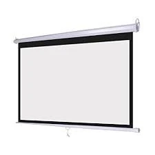 Écran de projection EyePlay Manual Self-Locking 200x200 cm – Déploiement facile, finition mate anti-reflets. Idéal pour salles de réunion, home cinéma et présentations professionnelles. Livré avec système de verrouillage automatique