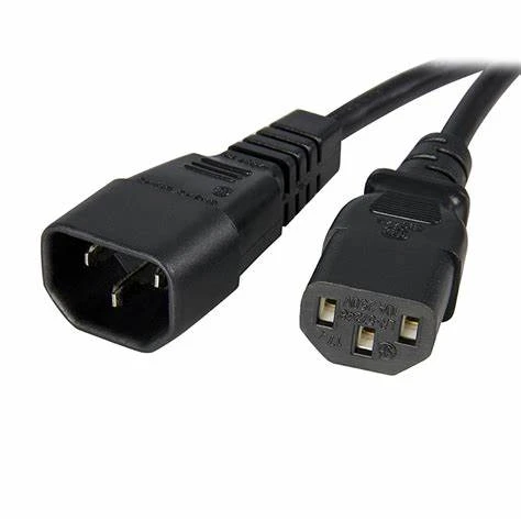 Cordon d’alimentation pour la connexion d’équipements actifs utilisant C13 femelle à C14 mâle au niveau de la PDU, comprenant un mécanisme de verrouillage automatisé au niveau de la PDU avec prise IEX. Un manchon de verrouillage pour C13 femelle est pré-assemblé sur le cordon.