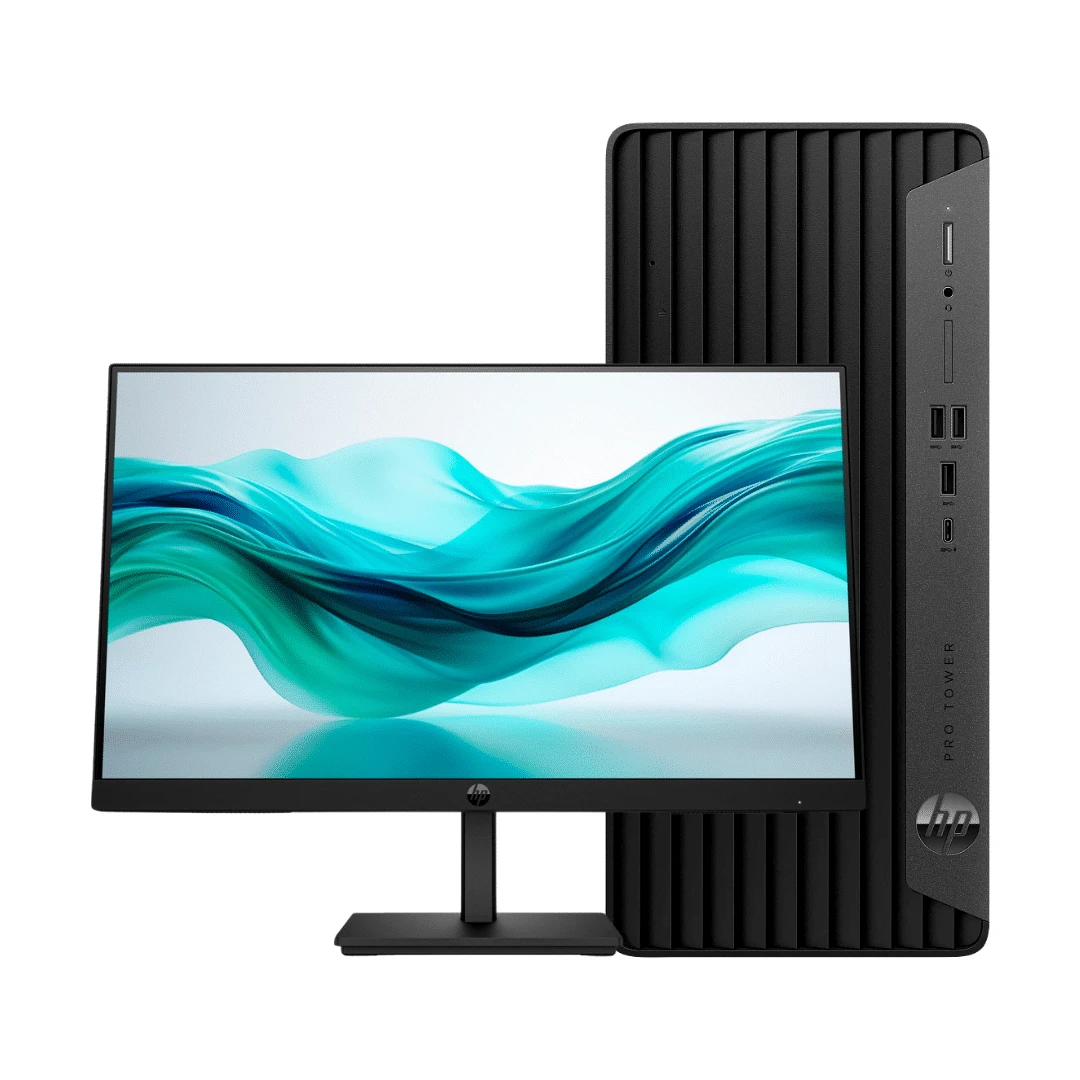 Le HP Pro Tower 400 G9 avec écran HP S3 Pro 21 est une solution bureautique complète et performante, idéale pour les entreprises et bureaux à Casablanca. Équipé d’un Intel Core i5 14ᵉ génération, d’un SSD NVMe 512 Go et livré en pack unité centrale + écran, il est disponible sur itdeltacom.ma.