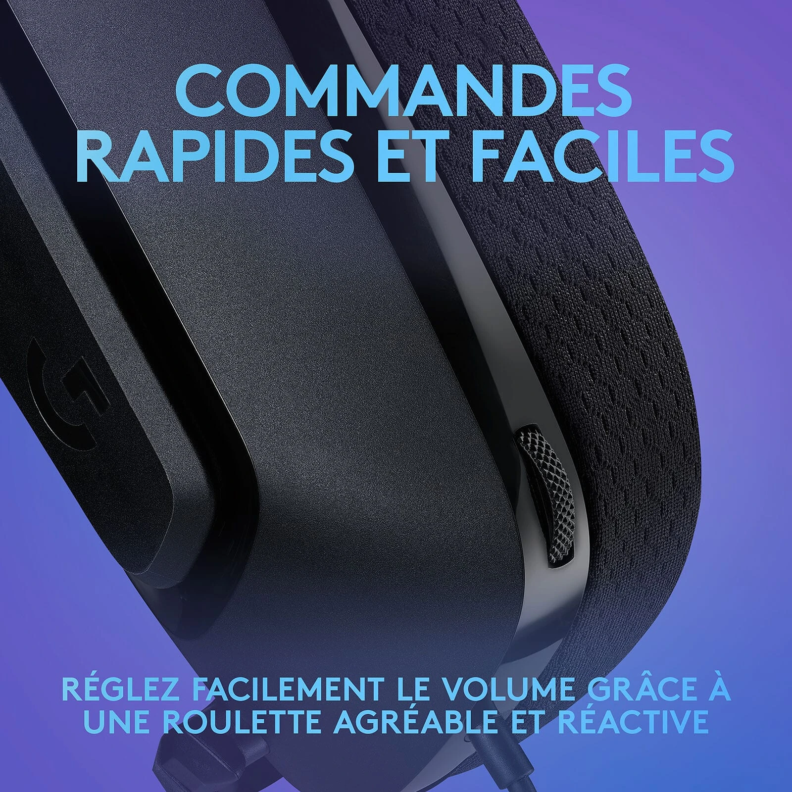 Le Logitech G335 est un casque filaire gamer avec transducteurs 40 mm, micro unidirectionnel repliable, confort longue durée et certification Discord, compatible PC, consoles et mobiles.