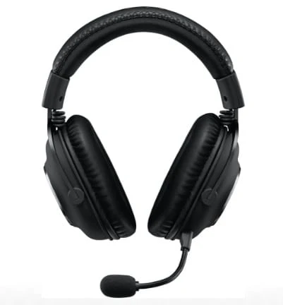 Logitech PRO X Gaming Headset – Casque gaming USB avec micro amovible Blue VO!CE, son surround DTS Headphone:X 2.0 et confort premium.