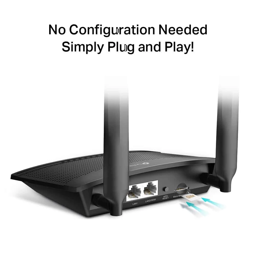 Le TP-Link TL-MR100 est un modem/routeur 4G LTE WiFi N 300 Mbps compact et performant, capable de partager sa connexion mobile avec jusqu’à 32 appareils simultanément. Grâce à ses antennes détachables et sa configuration Plug & Play, il assure une connexion stable partout où une carte SIM est disponible.