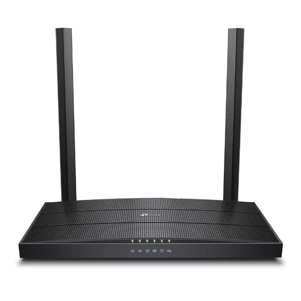 Le TP-Link Archer VR400 est un modem-routeur WiFi AC1200 VDSL/ADSL performant et polyvalent. Avec ses vitesses WiFi jusqu’à 1200 Mbps, ses ports LAN/USB et ses fonctionnalités avancées (contrôle parental, QoS, réseau invité), il offre une connexion rapide et stable pour toute la maison.