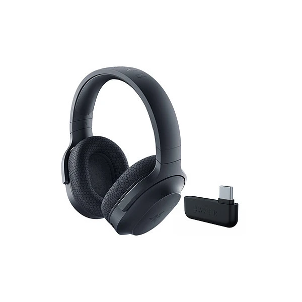 Le Razer Barracuda X – Noir est un casque gaming sans fil polyvalent, doté de haut-parleurs Razer TriForce 40 mm, d’un micro amovible HyperClear, d’une connectivité multi-plateforme (RF 2.4 GHz, Bluetooth 5.2, Jack 3.5 mm) et d’une autonomie de 20 h.