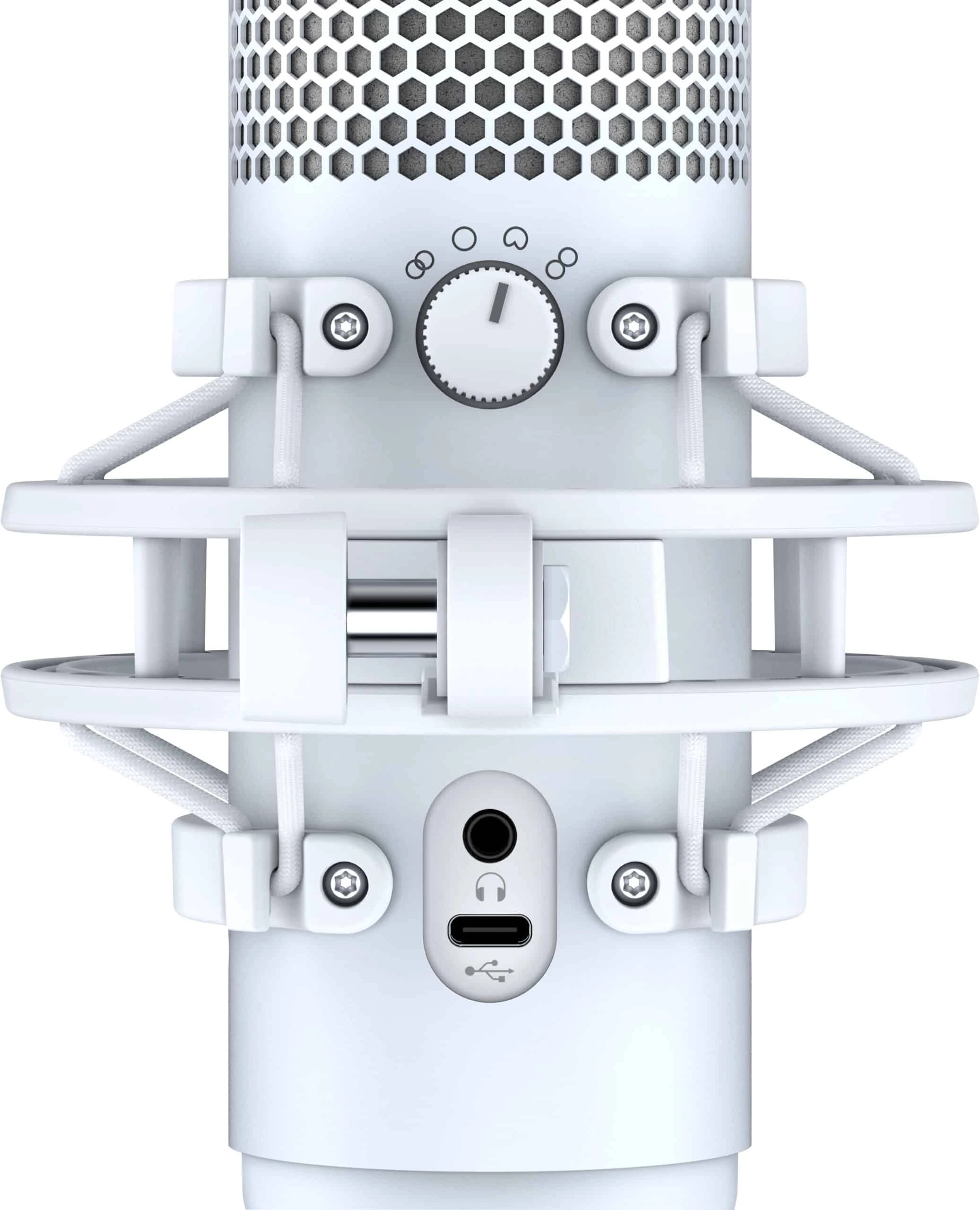 Le HyperX QuadCast S (519P0AA) est un microphone USB haut de gamme avec éclairage RVB personnalisable. Offrant quatre modes de directivité (stéréo, omnidirectionnel, cardioïde, bidirectionnel), il est parfait pour le streaming, le gaming, les podcasts et les visioconférences.