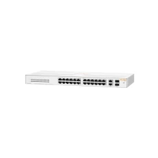 Le Switch Aruba Instant On 1430 Unmanaged 26G (R8R50A) est un switch non géré performant et simple à installer, conçu pour des réseaux de petites entreprises. Il offre 26 ports Gigabit Ethernet, assurant une connectivité stable et rapide pour une gestion optimale de vos équipements réseau.
