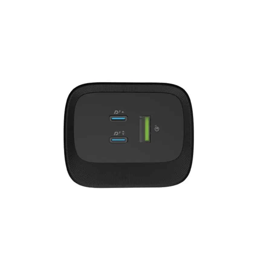 Batterie externe Goui P20 Premium 20 000 mAh – Ultra-puissante avec charge rapide jusqu’à 65 W, compatible smartphones, tablettes et ordinateurs portables. Compacte, solide et sécurisée.