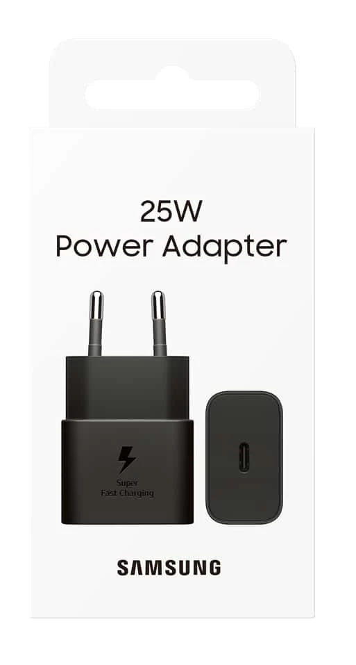 Le Chargeur Samsung Ultra-Rapide 25W USB-C permet une charge puissante et rapide pour vos appareils compatibles USB-C. Compact et pratique, il optimise l’efficacité énergétique tout en réduisant l’encombrement des câbles.