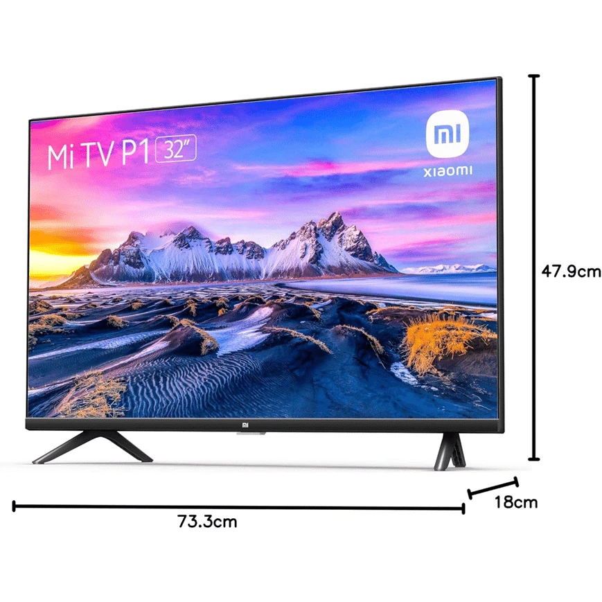 Xiaomi Smart P1 32’’ – TV HD connectée avec Android, Netflix et Prime Video. Idéale pour profiter de vos contenus au Maroc.